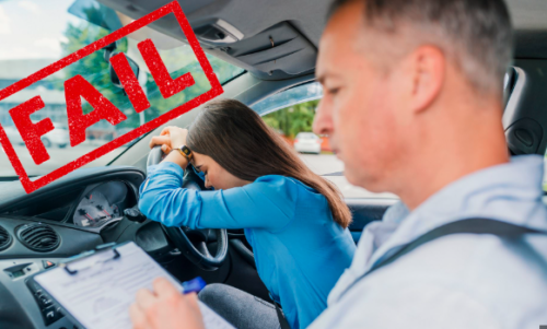 driving theory test fail