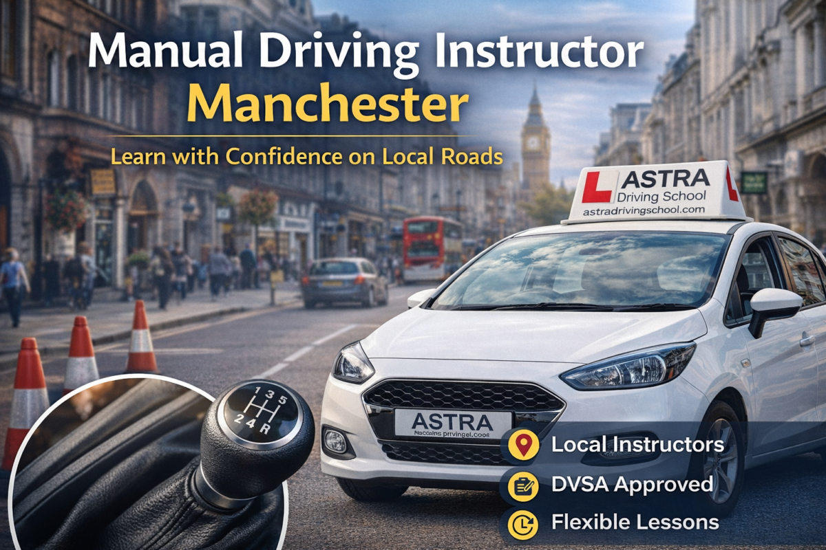 manual driving instructor Manchester